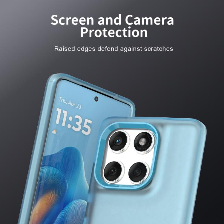 For Motorola Edge 60 Fusion Candy PC Hybrid TPU Shockproof Phone Case