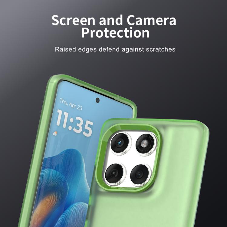 For Motorola Edge 60 Fusion Candy PC Hybrid TPU Shockproof Phone Case