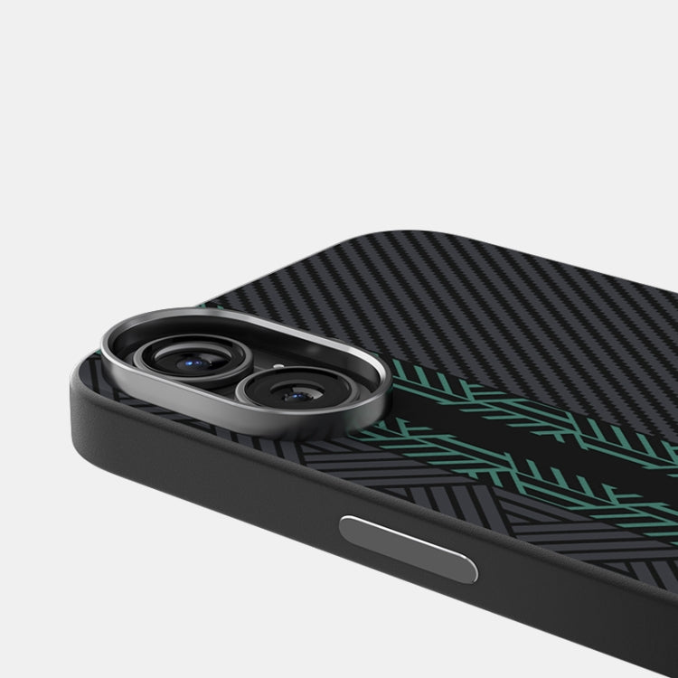 For iPhone 16 ABEEL 6D Micro Relief MagSafe Magnetic Phone Case