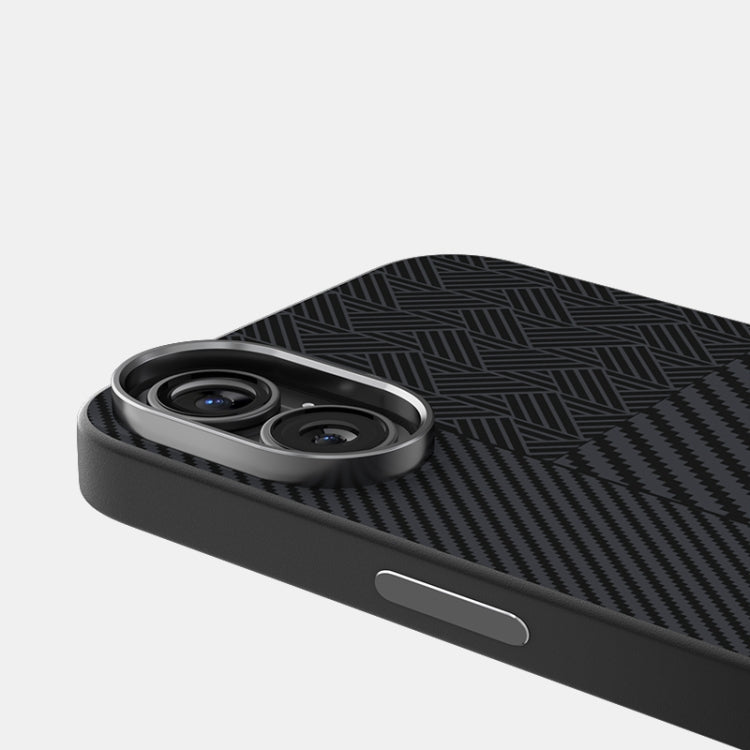 For iPhone 16 ABEEL 6D Micro Relief MagSafe Magnetic Phone Case