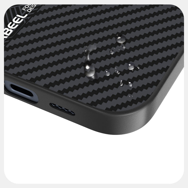 For iPhone 15 Pro ABEEL 6D Micro Relief MagSafe Magnetic Phone Case