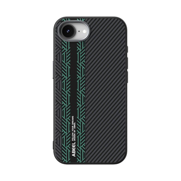 For iPhone 17e / 16e ABEEL 6D Micro Relief MagSafe Magnetic Phone Case