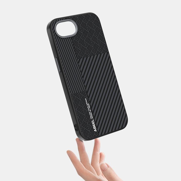 For iPhone 17e / 16e ABEEL 6D Micro Relief MagSafe Magnetic Phone Case