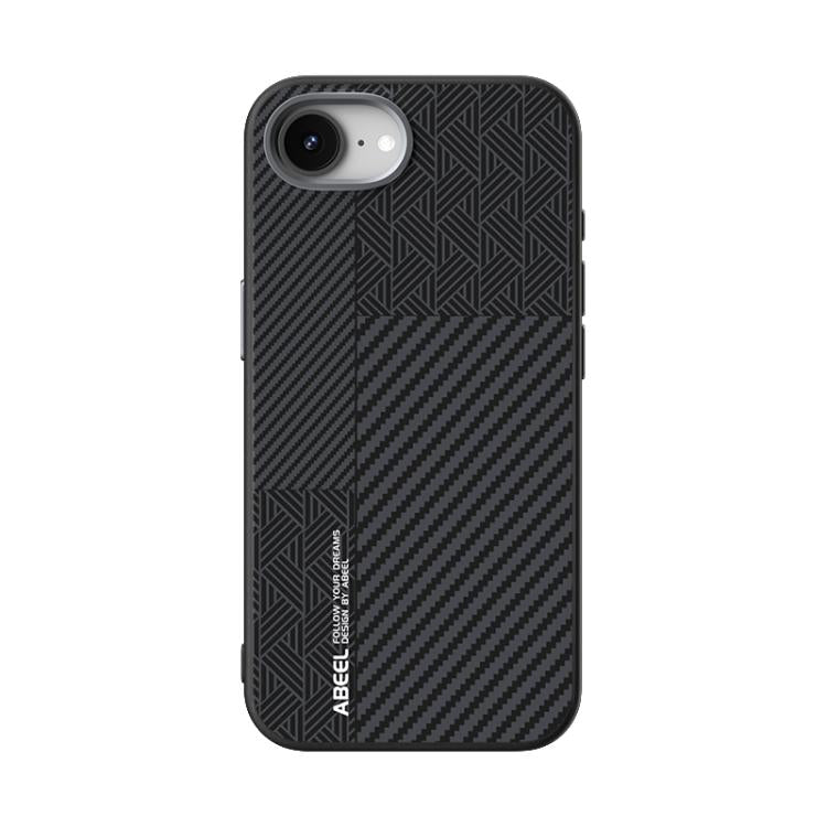 For iPhone 17e / 16e ABEEL 6D Micro Relief MagSafe Magnetic Phone Case