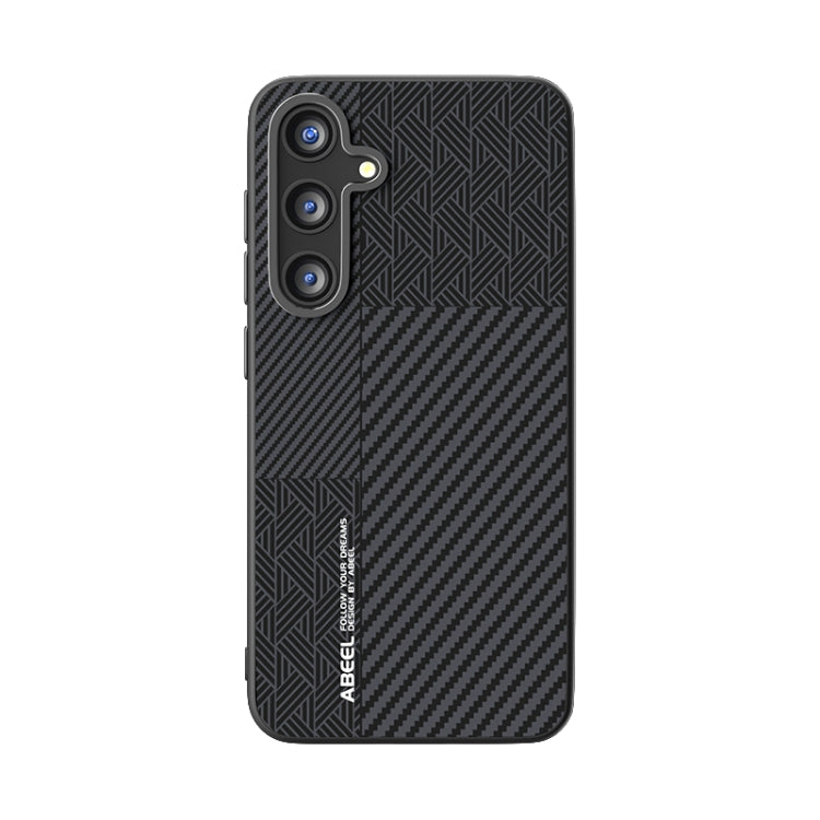 For Samsung Galaxy S24 FE 5G ABEEL 6D Micro Relief MagSafe Magnetic Phone Case