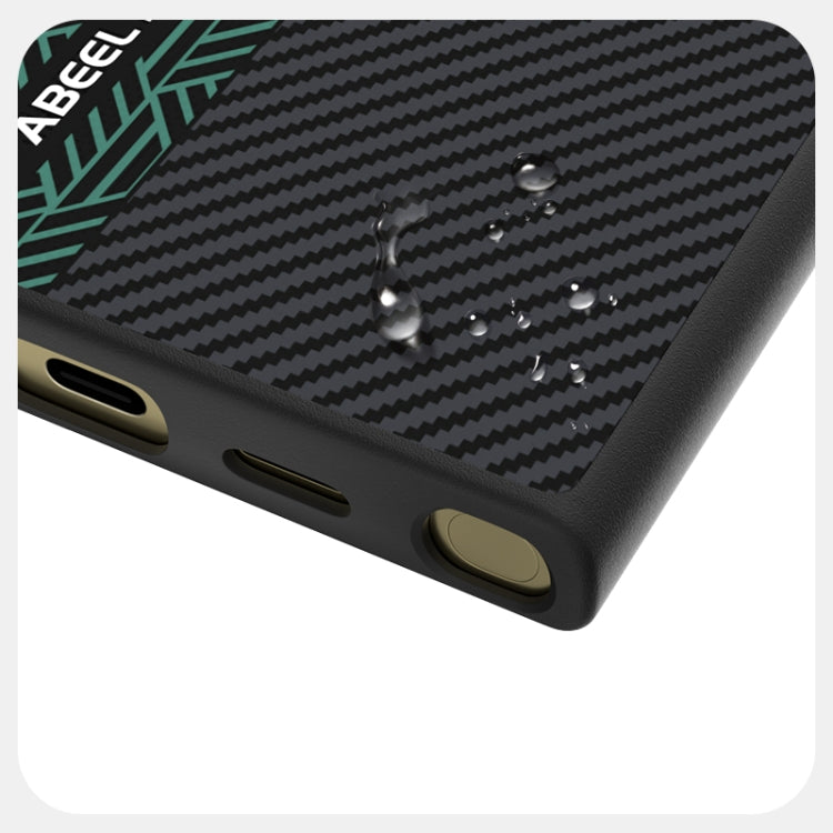 For Samsung Galaxy S24 Ultra 5G ABEEL 6D Micro Relief MagSafe Magnetic Phone Case