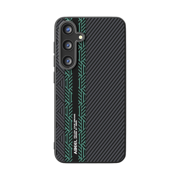 For Samsung Galaxy S25 5G ABEEL 6D Micro Relief MagSafe Magnetic Phone Case