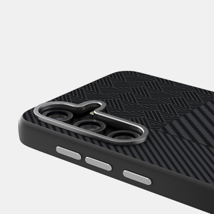 For Samsung Galaxy S25 5G ABEEL 6D Micro Relief MagSafe Magnetic Phone Case