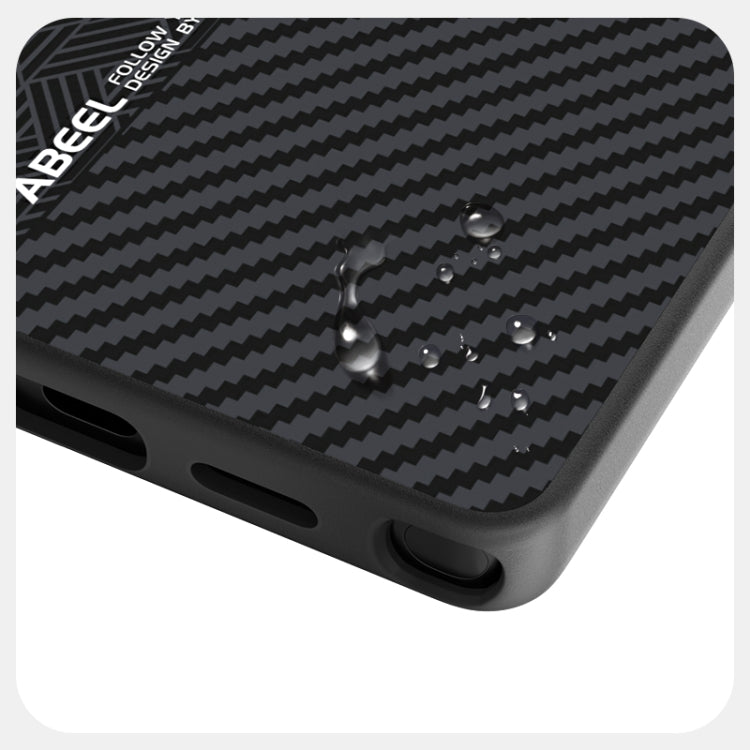 For Samsung Galaxy S25 Ultra 5G ABEEL 6D Micro Relief MagSafe Magnetic Phone Case