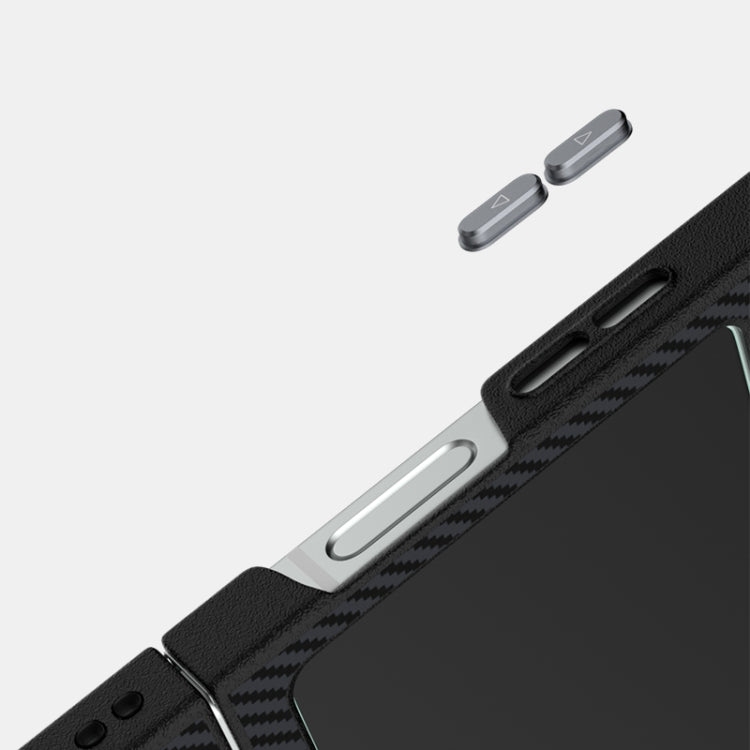 For Samsung Galaxy Z Flip5 5G ABEEL 6D Micro Relief MagSafe Magnetic Phone Case