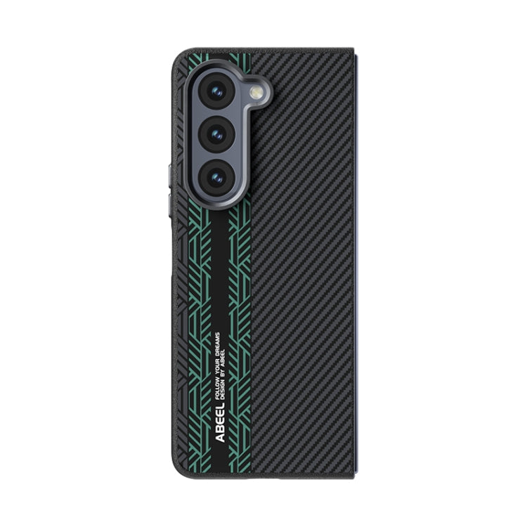 For Samsung Galaxy Z Fold5 5G ABEEL 6D Micro Relief MagSafe Magnetic Phone Case