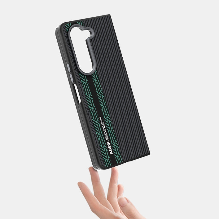 For Samsung Galaxy Z Fold5 5G ABEEL 6D Micro Relief MagSafe Magnetic Phone Case