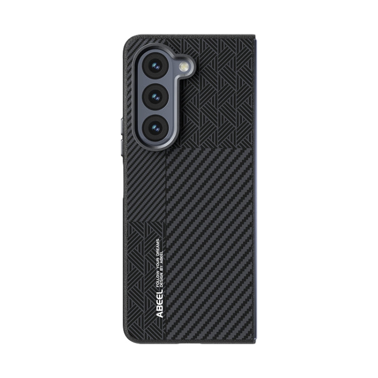 For Samsung Galaxy Z Fold5 5G ABEEL 6D Micro Relief MagSafe Magnetic Phone Case
