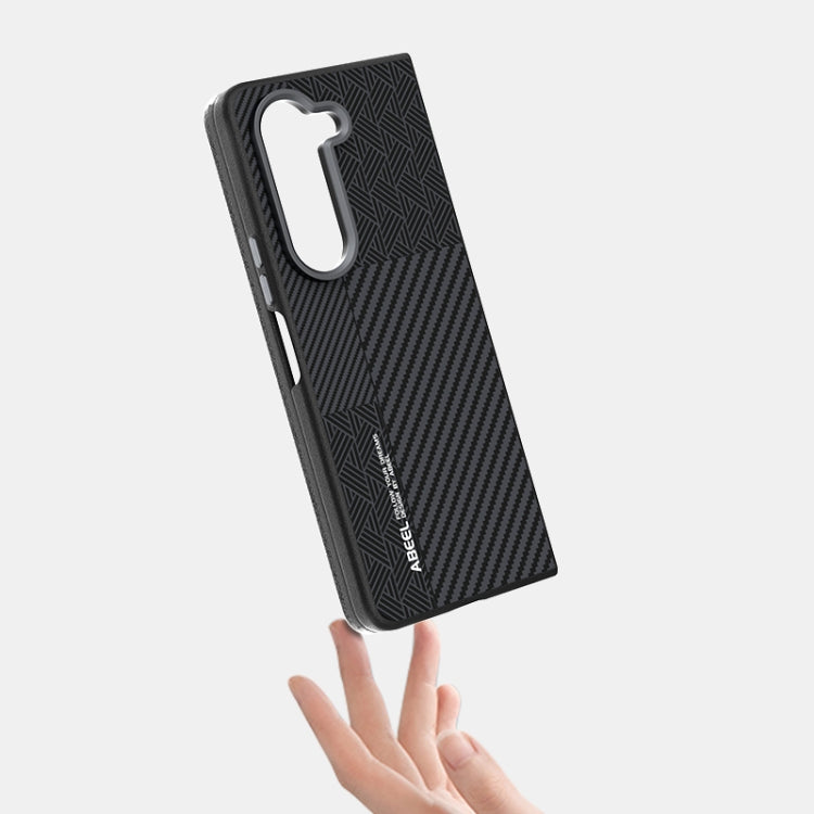 For Samsung Galaxy Z Fold5 5G ABEEL 6D Micro Relief MagSafe Magnetic Phone Case