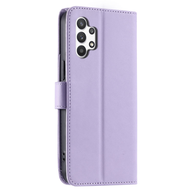 For Samsung Galaxy A13 4G / 5G Ring Buckle Rhombic Leather Phone Case