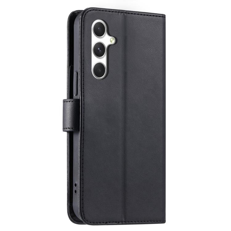 For Samsung Galaxy A26 5G Ring Buckle Rhombic Leather Phone Case