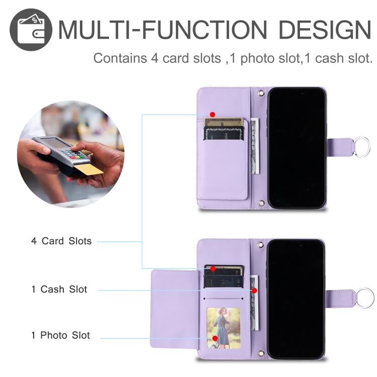 For Samsung Galaxy A26 5G Ring Buckle Rhombic Leather Phone Case