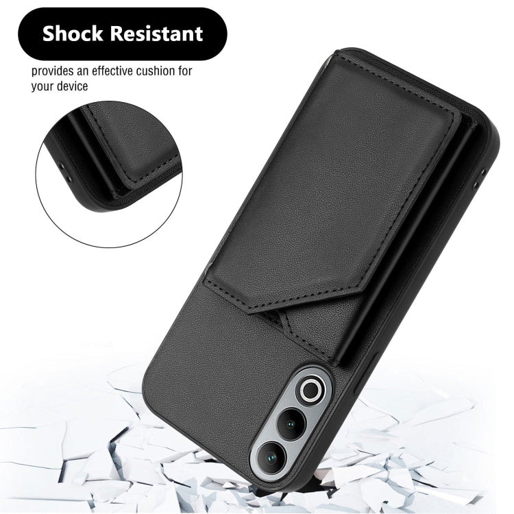 For OPPO K12 5G Skin Feel Four Card Slots Phone Case with Wrist Strap