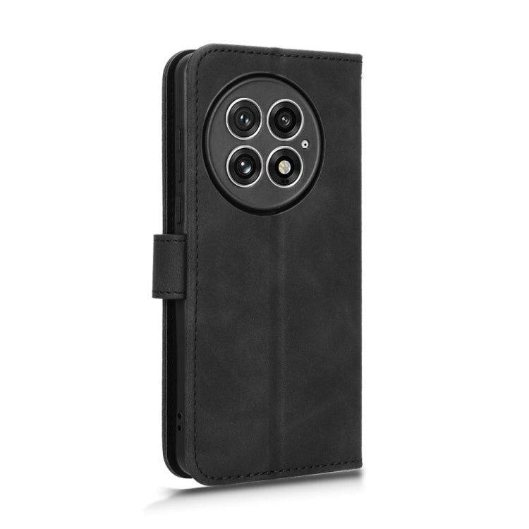 For OnePlus 13 Skin Feel Magnetic Flip Leather Phone Case