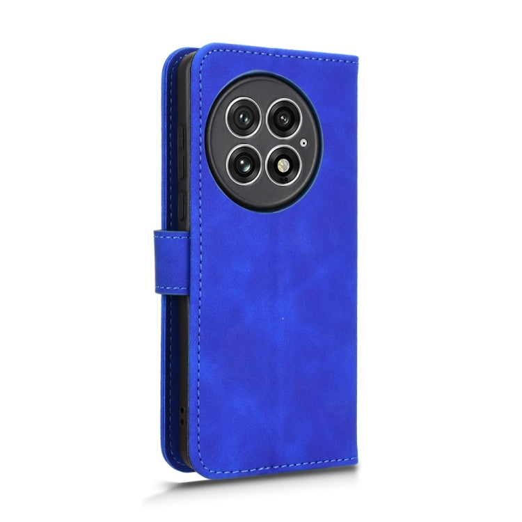 For OnePlus 13 Skin Feel Magnetic Flip Leather Phone Case