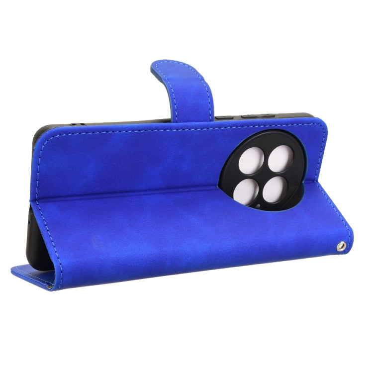 For OnePlus 13 Skin Feel Magnetic Flip Leather Phone Case