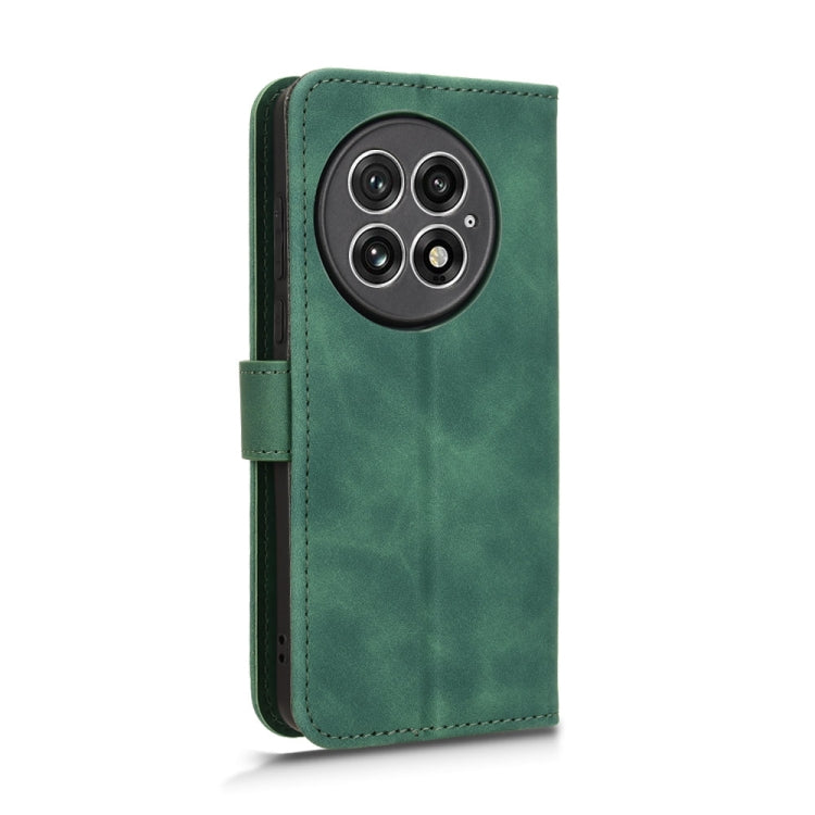 For OnePlus 13 Skin Feel Magnetic Flip Leather Phone Case