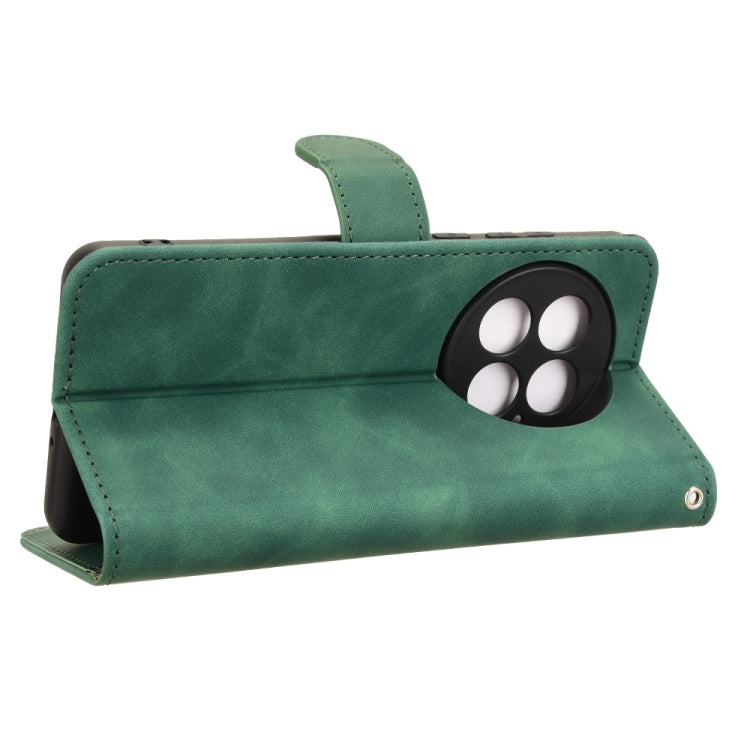 For OnePlus 13 Skin Feel Magnetic Flip Leather Phone Case