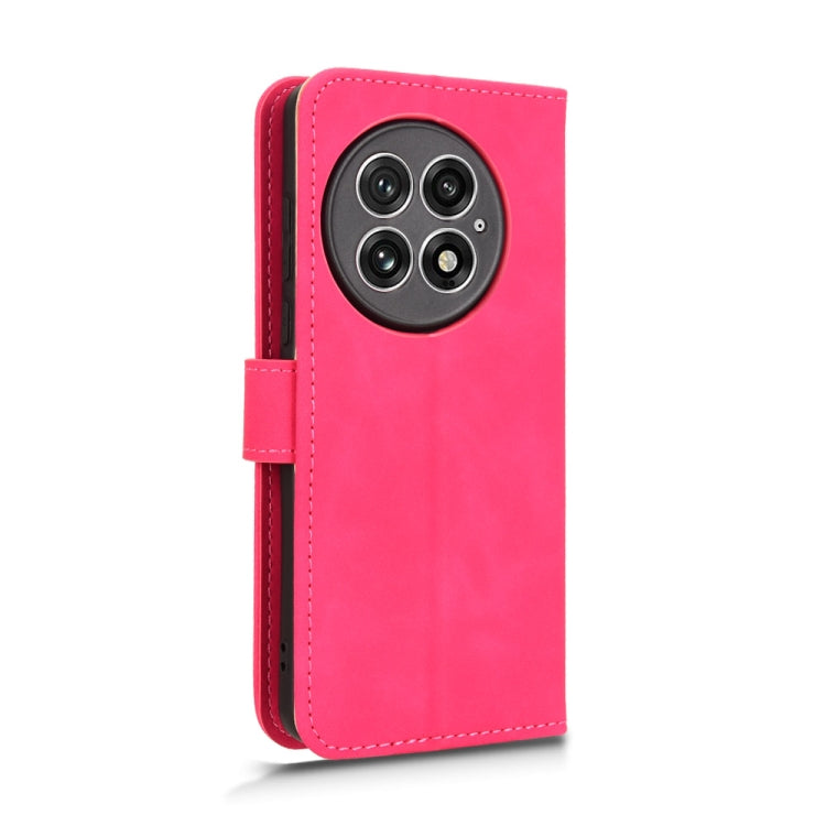 For OnePlus 13 Skin Feel Magnetic Flip Leather Phone Case