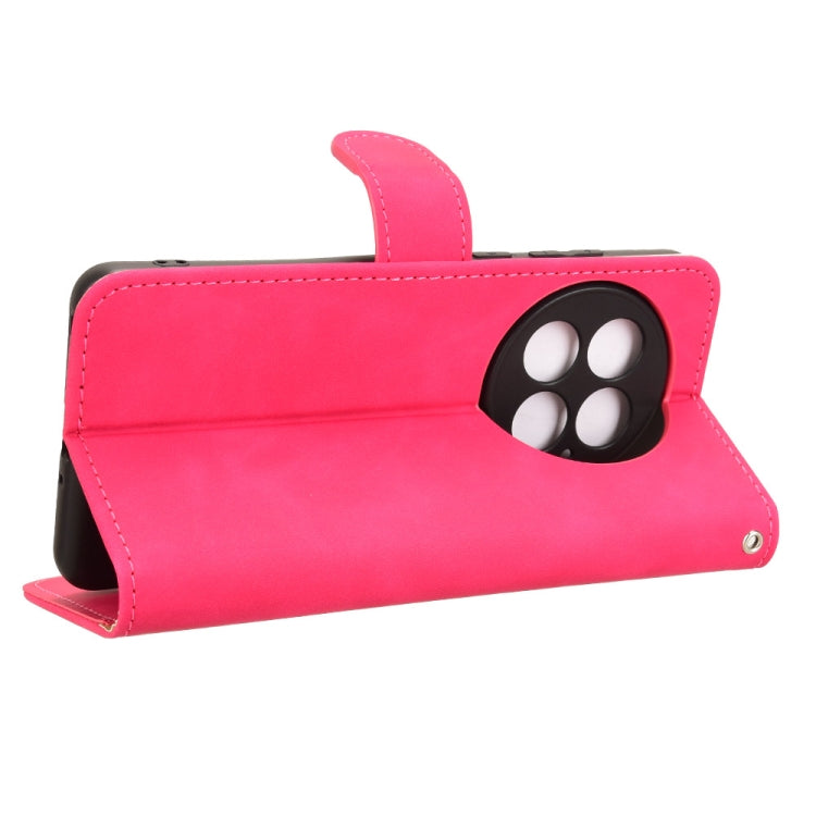 For OnePlus 13 Skin Feel Magnetic Flip Leather Phone Case