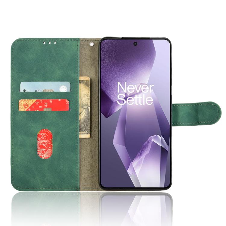 For OnePlus Ace 5 / Ace 5 Pro Skin Feel Magnetic Flip Leather Phone Case