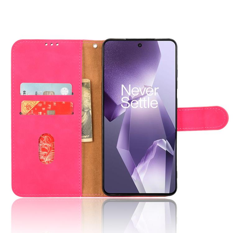 For OnePlus Ace 5 / Ace 5 Pro Skin Feel Magnetic Flip Leather Phone Case