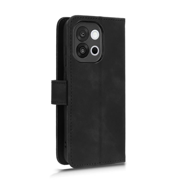 For OnePlus 13T Skin Feel Magnetic Flip Leather Phone Case