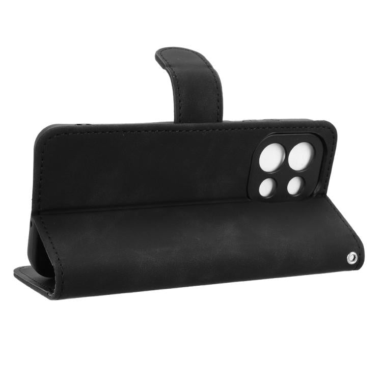 For OnePlus 13T Skin Feel Magnetic Flip Leather Phone Case