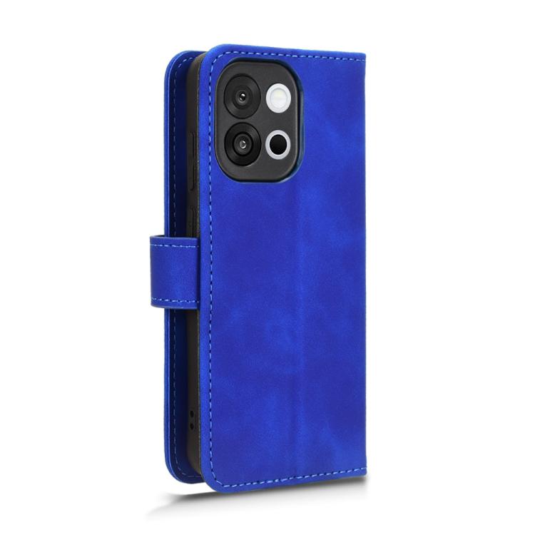 For OnePlus 13T Skin Feel Magnetic Flip Leather Phone Case