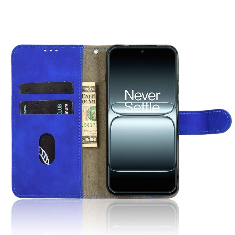For OnePlus 13T Skin Feel Magnetic Flip Leather Phone Case