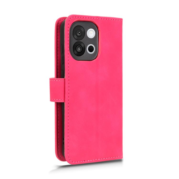 For OnePlus 13T Skin Feel Magnetic Flip Leather Phone Case