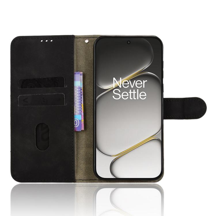 For OnePlus Turbo 6V Skin Feel Magnetic Flip Leather Phone Case