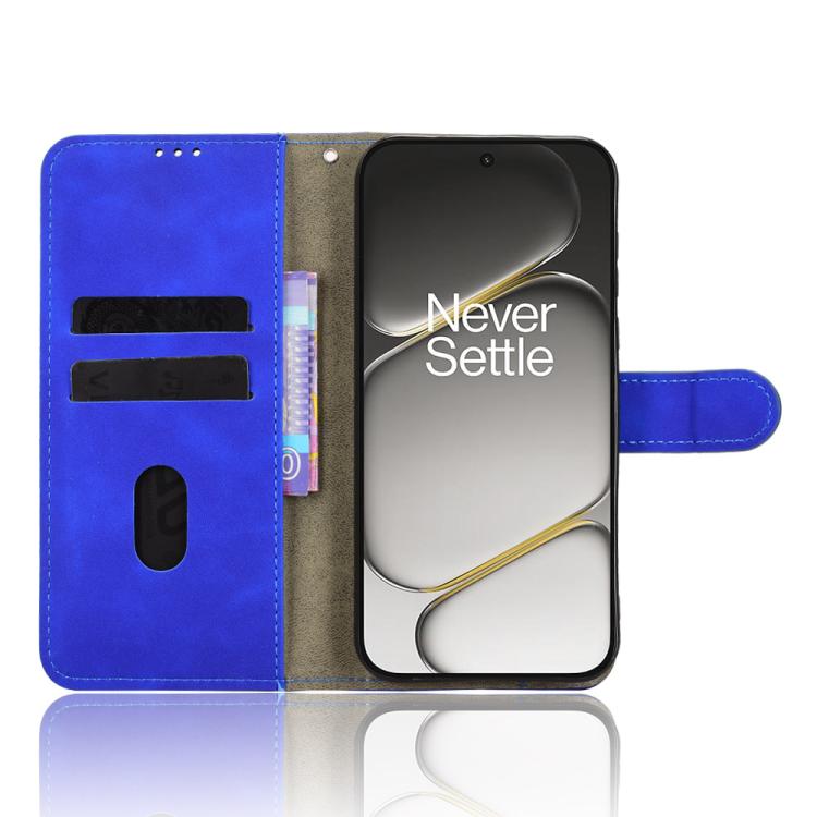 For OnePlus Turbo 6V Skin Feel Magnetic Flip Leather Phone Case