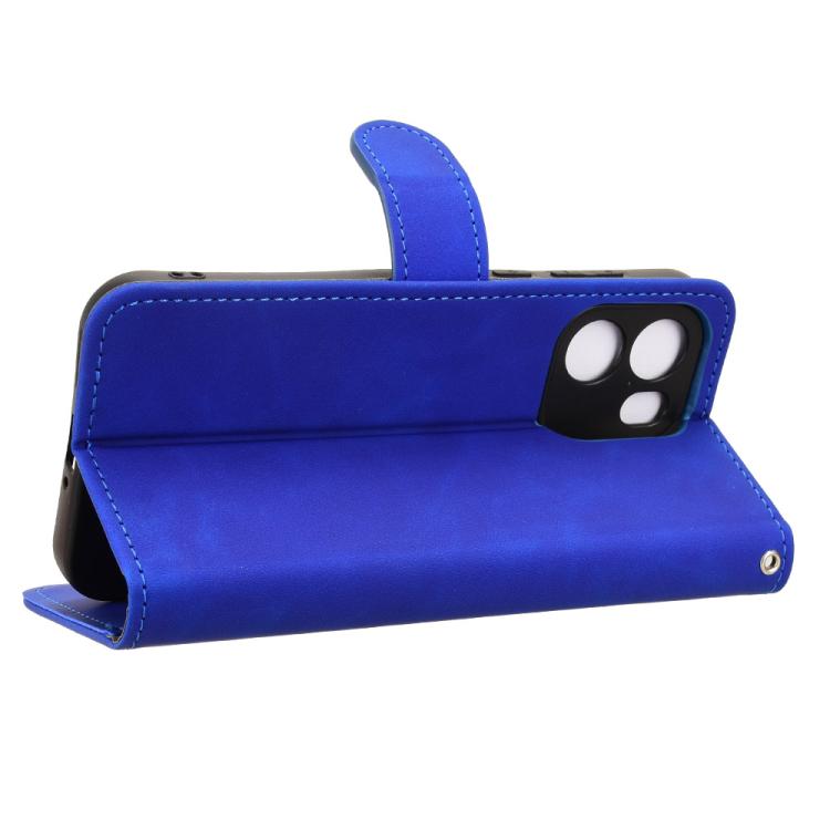 For OnePlus Turbo 6V Skin Feel Magnetic Flip Leather Phone Case