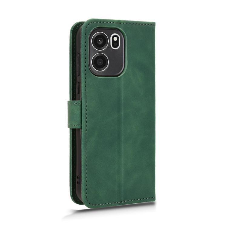 For OnePlus Turbo 6V Skin Feel Magnetic Flip Leather Phone Case