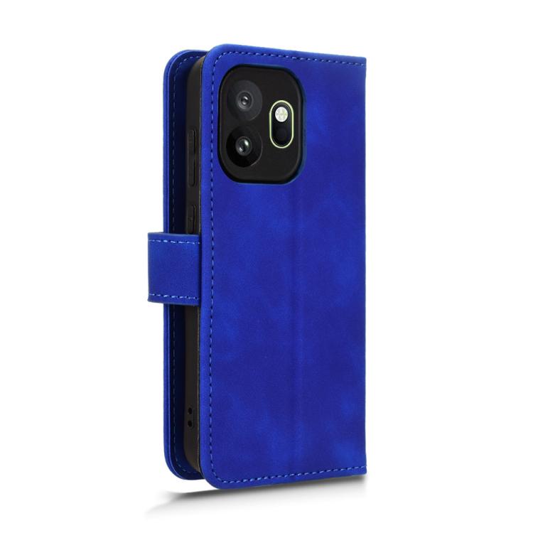 For OnePlus 15T Skin Feel Magnetic Flip Leather Phone Case