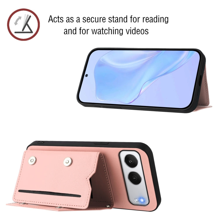 For OnePlus Nord 4 Skin Feel Four Card Slots Phone Case with Wrist Strap