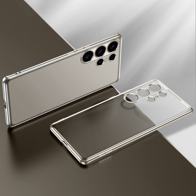 For Samsung Galaxy S25+ 5G SULADA Electroplating Frosted TPU Phone Case