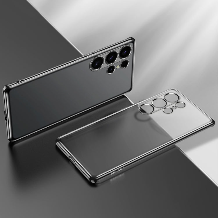 For Samsung Galaxy S25 5G SULADA Electroplating Frosted TPU Phone Case
