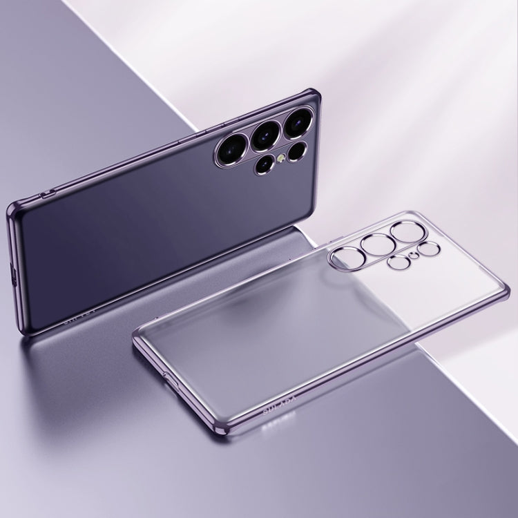 For Samsung Galaxy S25 5G SULADA Electroplating Frosted TPU Phone Case