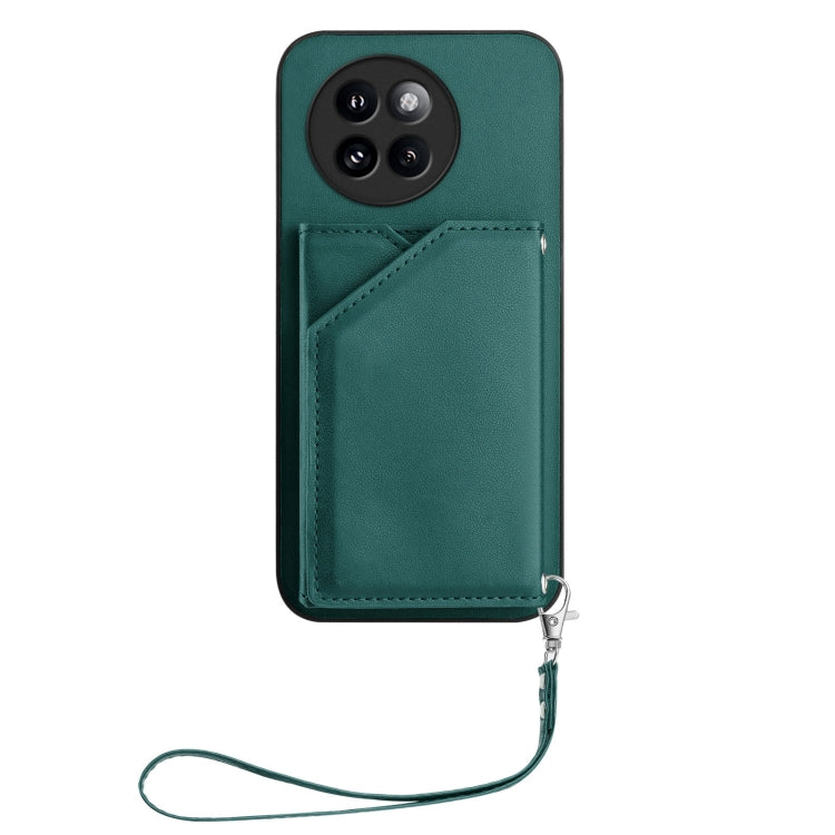 For Xiaomi Civi 4 Pro Skin Feel Four Card Slots Phone Case with Wrist Strap