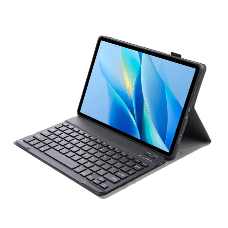 For vivo Pad Air / iQOO Pad 11.5 inch AV13 TPU Ultra-thin Detachable Bluetooth Keyboard Leather Case - Black
