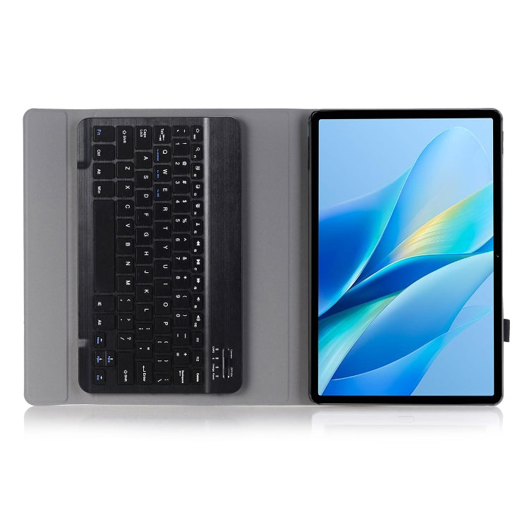 For vivo Pad Air / iQOO Pad 11.5 inch AV13 TPU Ultra-thin Detachable Bluetooth Keyboard Leather Case - Black