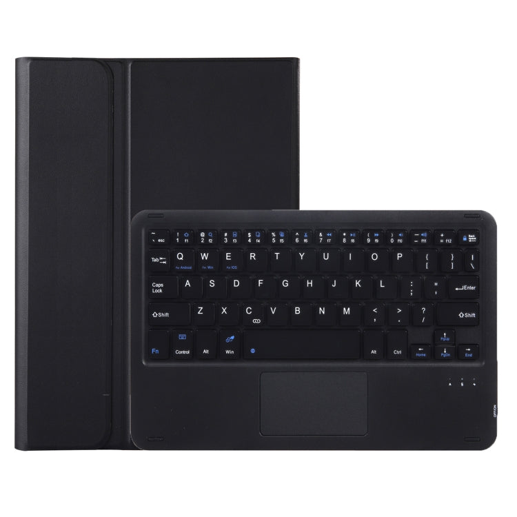 For vivo Pad Air / iQOO Pad 11.5 AV13-A TPU Ultra-thin Detachable Bluetooth Keyboard Leather Case with Touchpad - Black