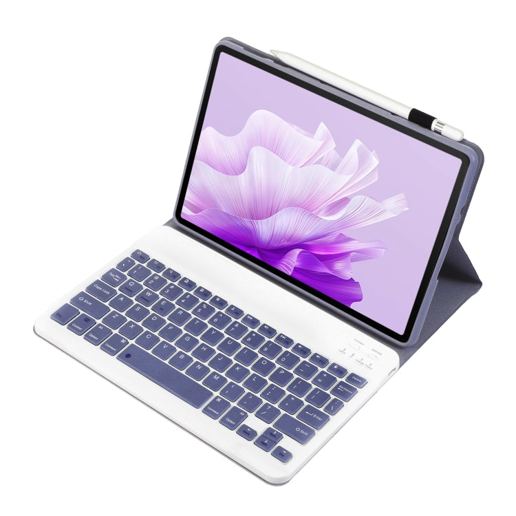 For Honor Pad X9 / X8 Pro 11.5 AH15 Ultra-thin Detachable Bluetooth Keyboard Leather Tablet Case